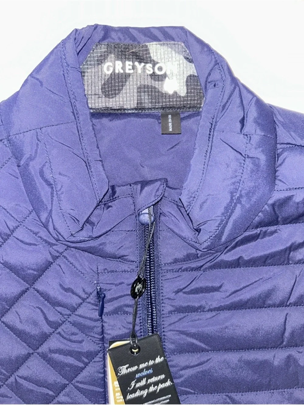 Greyson Yukon Ultralight Hybrid Vest Retail $230 Size XL/XXL Maltese Blue